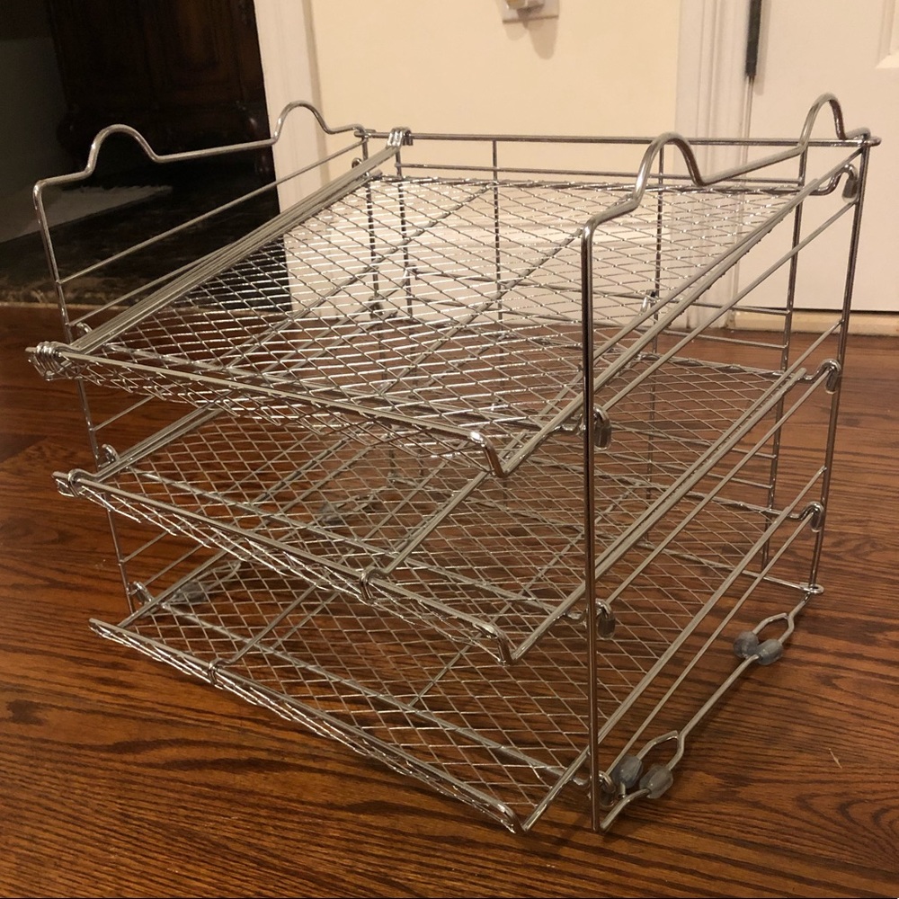 Sagler Chrome Stackable Can Organizer